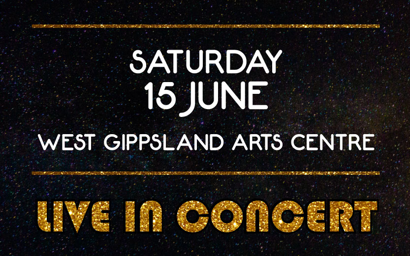 Gavin Wood's Countdown! LIVE IN CONCERT at West Gippsland Arts Centre