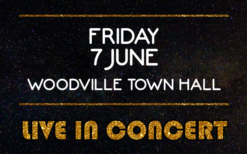 Gavin Wood's Countdown! LIVE IN CONCERT at Woodville Town Hall